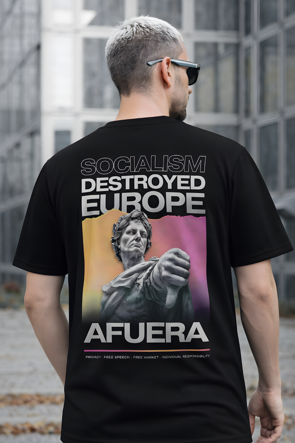 T-Shirt Socialism Destoyed Europe